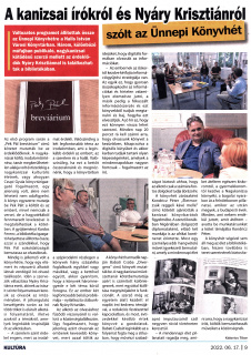 Kanizsa 2022 06 17 012sz 09old - A kanizsai írókról és Nyáry Krisztiánról.jpg Kanizsa 2022 06 17 012sz 09old - A kanizsai írókról és Nyáry Krisztiánról.jpg