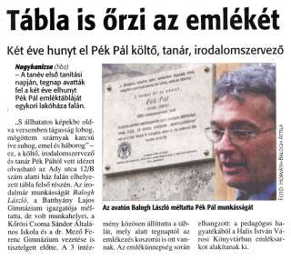 Zalai Hírlap 2010 09 02 204sz 04old - Tábla is őrzi emlékét.jpg Zalai Hírlap 2010 09 02 204sz 04old - Tábla is őrzi emlékét.jpg