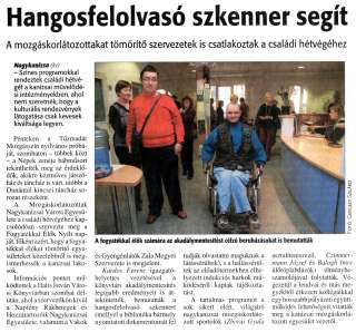 Zalai Hírlap 2010 11 23 272sz 11old - Hangosfelolvasó szkenner segít.jpg Zalai Hírlap 2010 11 23 272sz 11old - Hangosfelolvasó szkenner segít.jpg