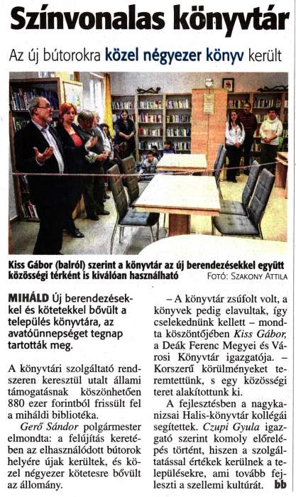 Zalai Hírlap 2017 11 15 266sz 04old - Színvonalas könyvtár.jpg Zalai Hírlap 2017 11 15 266sz 04old - Színvonalas könyvtár.jpg