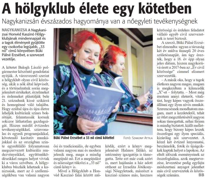 Zalai Hírlap 2020 05 06 105sz 13old - A hölgyklub élete egy kötetben.png Zalai Hírlap 2020 05 06 105sz 13old - A hölgyklub élete egy kötetben.png