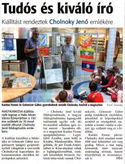 Zalai Hírlap 2020 07 24 172sz 16old - Tudós és kiváló író.jpg Zalai Hírlap 2020 07 24 172sz 16old - Tudós és kiváló író.jpg