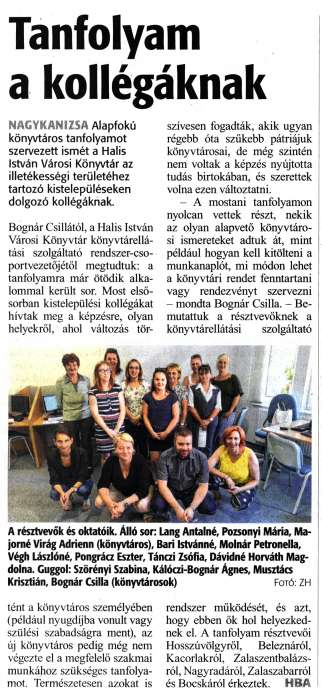 Zalai Hírlap 2020 08 19 194sz 03old - Tanfolyam a kollégáknak.jpg Zalai Hírlap 2020 08 19 194sz 03old - Tanfolyam a kollégáknak.jpg