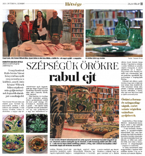Zalai Hírlap 2021 10 09 235sz 11old - Szépségük örökké rabul ejt.jpg Zalai Hírlap 2021 10 09 235sz 11old - Szépségük örökké rabul ejt.jpg